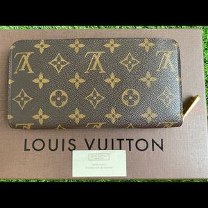 Authentic LV long zippy wallet